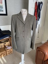Traditional Harry Hall Keepers Tweed Jacket Hunt/ Showing 38”(12-14) VgC