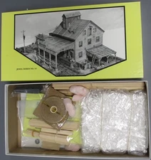 Fine Scale Miniatures 14 HO Scale Yehudah's Heating Co. Laser-Cut Craftsman Kit