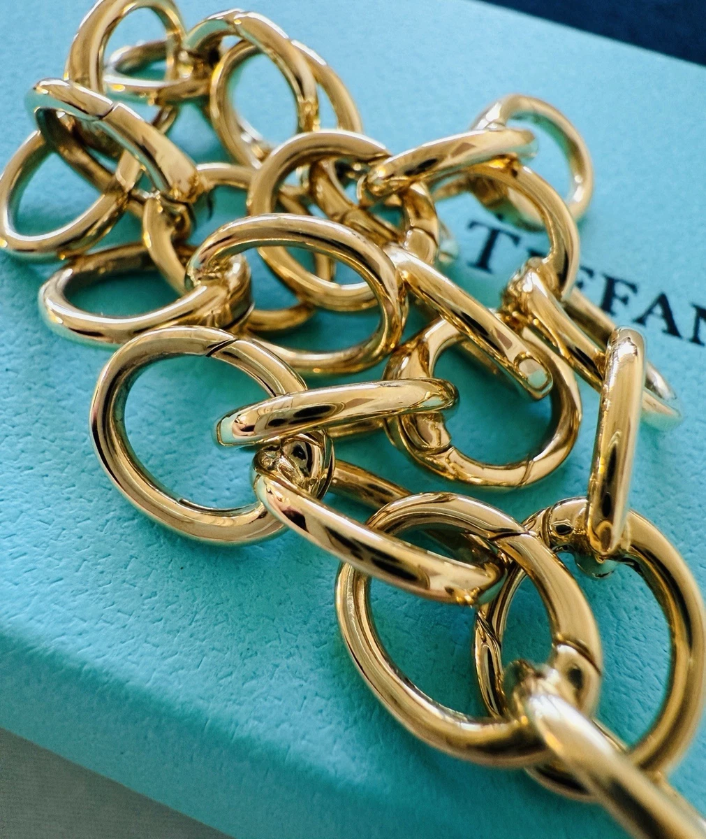 Tiffany & Co. Chain without Stone Yellow Gold 18k Fine Bracelets