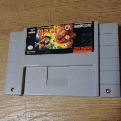 Advanced Dungeons & Dragons Eye of the Beholder (Super Nintendo, 1994) SNES Cart