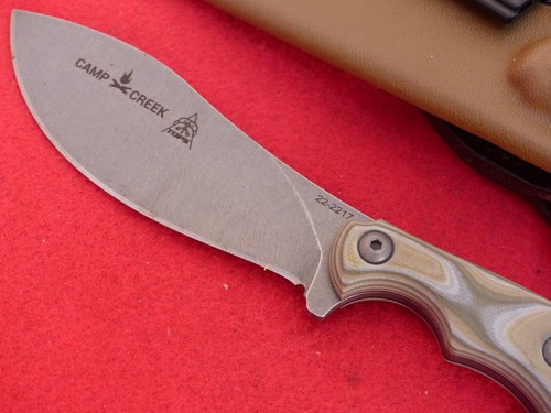 TOPS Knives USA S35VN nuovo coltello lama fissa Camp Creek - Foto 2 di 6