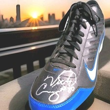 Victor Cruz NY Giants Signed Nike Landshark Cleat JSA