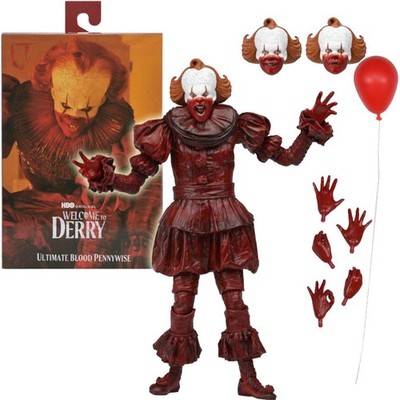 NECA IT Blood Pennywise Clown Welcome to Derry 7'' Ultimate Figure Official