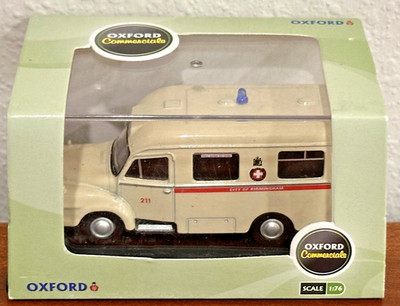 New Oxford Commercials Birmingham Bedford J1 Lomas 76BED002 Ambulance 1/76