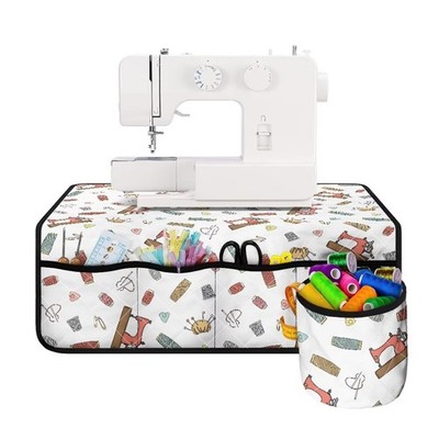 Sewing Machine Mat Sewing Machine Carrying Pad Foldable Thread Holder Pad Org...