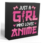 Anime Room Decor Anime Gifts for Girls Teen Girl Just a Girl Who Loves Anime