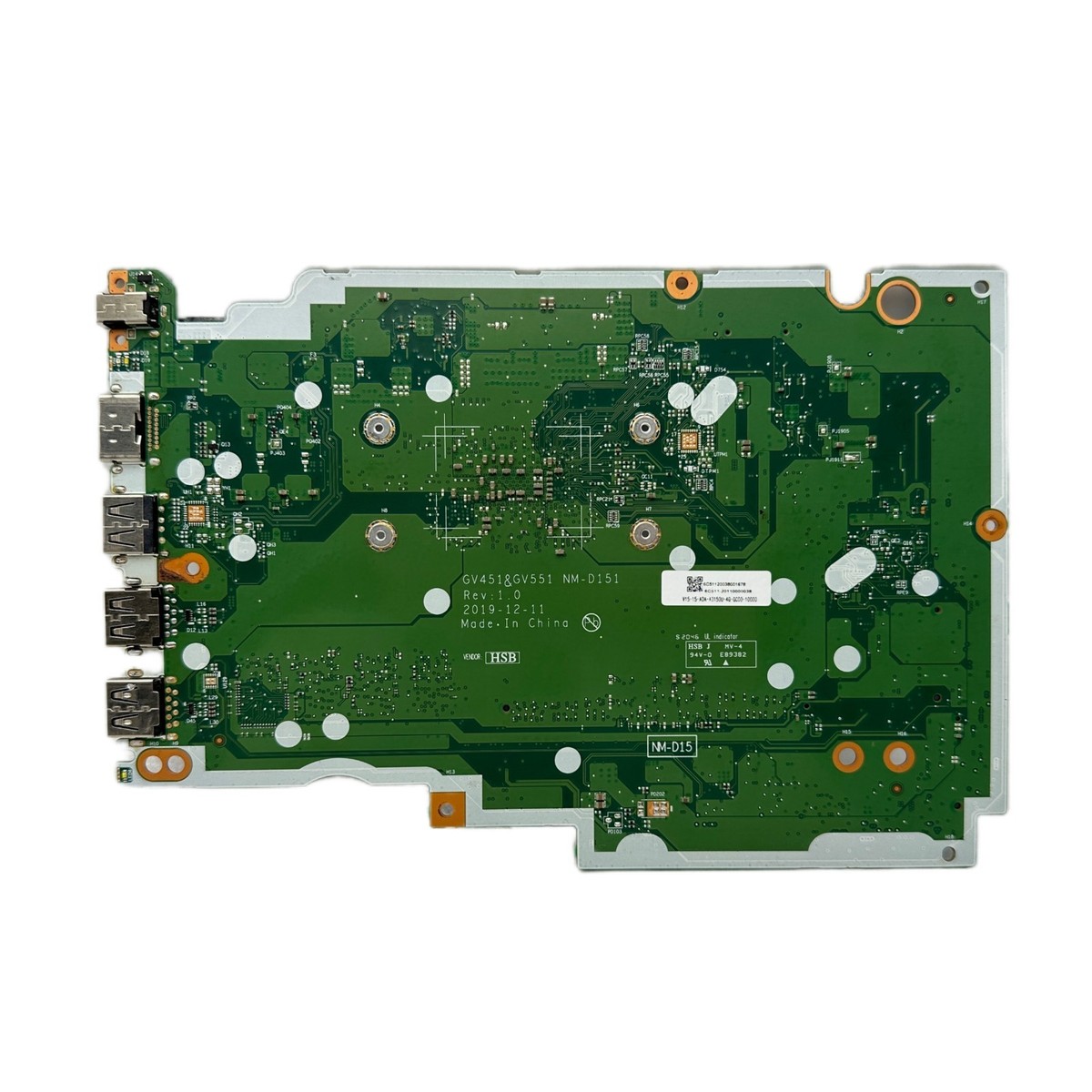Lenovo IdeaPad V15-ADA Motherboard NM-D151 YM3020 YM3150 0/4GB-RAM