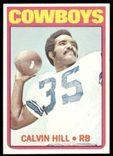 1972 Topps #224 Calvin Hill Dallas Cowboys EX-EXMT 66752