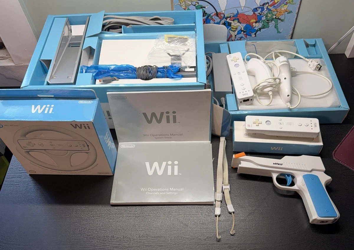 Nintendo Wii NTSC-U/C Blue Video Game Consoles for sale | eBay