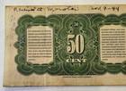 Netherlands-Indies Multibiljet 50 Cents 1943 P110a, WWII Era — photo 5