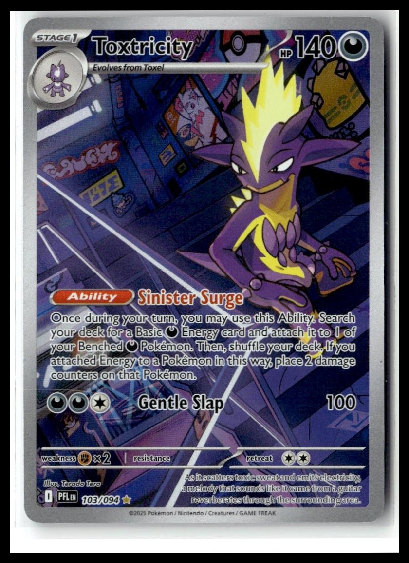 ME02: Phantasmal Flames #103/094 Toxtricity