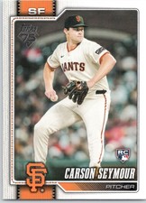 2026 Topps #112 Carson Seymour