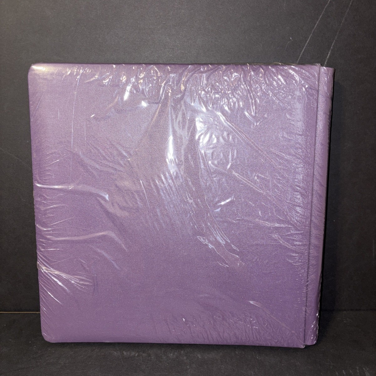 Creative Memories 12x12 Album Purple Scrapbook Silver Trim With