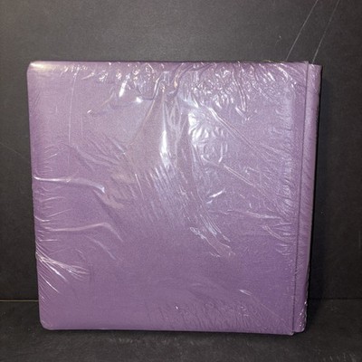 Creative Memories 12x12 Album Purple Scrapbook Silver Trim With