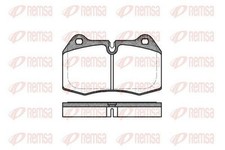 REMSA Bremsbeläge Satz Vorne Bremsklötze für BMW 5 Limousine (E34) 7 (E38)