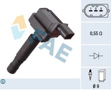 80455 FAE Ignition Coil for Mercedes-Benz 0001502580 New