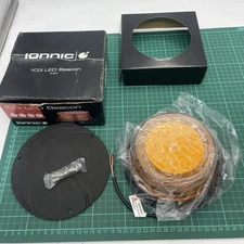 103000 IONNIC Flashing Amber Rotate Beacon Light Crane Truck 12-24v DC NOS