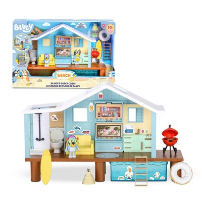 Bluey Beach Hütte + Figur