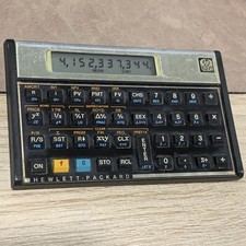 Vintage Hewlett Packard HP 12C Financial Calculator Tested  Working