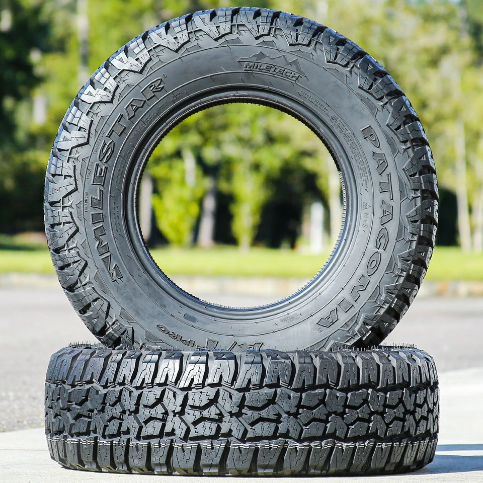 2 Tires Milestar Patagonia A/T Pro LT 315/75R16 Load E 10 Ply AT All Terrain - Image 3 of 4