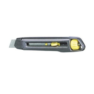 Stanley Cuttermesser Interlock Klingen-B.18mm L.165mm Metall-Korpus SB Messer
