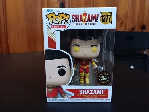 Funko Pop Shazam! #1277 Vinyl Figure Chase GITD Movies DC Comics 2022