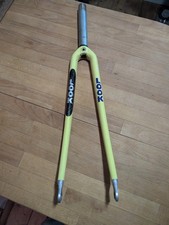 Look KG171 Forcelle in carbonio filettate da 1" pollice 25,4 mm giallo leggere 162 mm 410 g