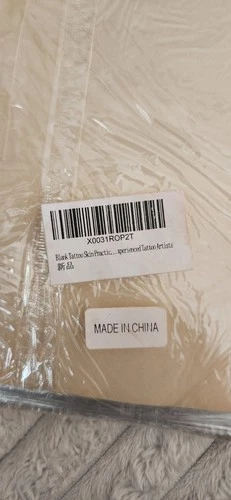 Yuelong Tattoo Practice Skin Blank Sheets Beige Rectangle, MPN X0031ROP2T image 2