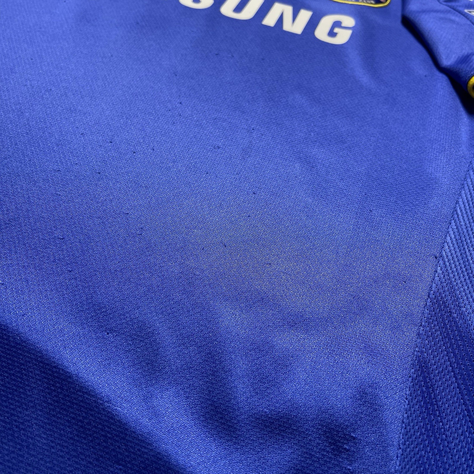 CHELSEA ADIDAS 2008/2009 FOOTBALL HOME JERSEY #18 QUARESMA SIZE “L” 656133