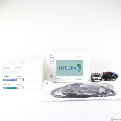Natus Integra Camino ICP CAM02 Monitor with CAMCABL, Power Adapter, & More