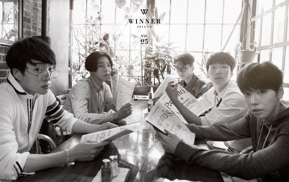 WINNER DEBUT ALBUM [2014 S/S] LAUNCHING EDITION CD+56p Photo Book K-POP SEALED - Imagem 2 de 4