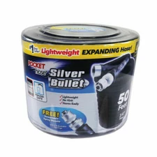 Pocket Hose Silver Bullet 3/4 in. D X 50 ft. L Light Duty Expandable Lightweight