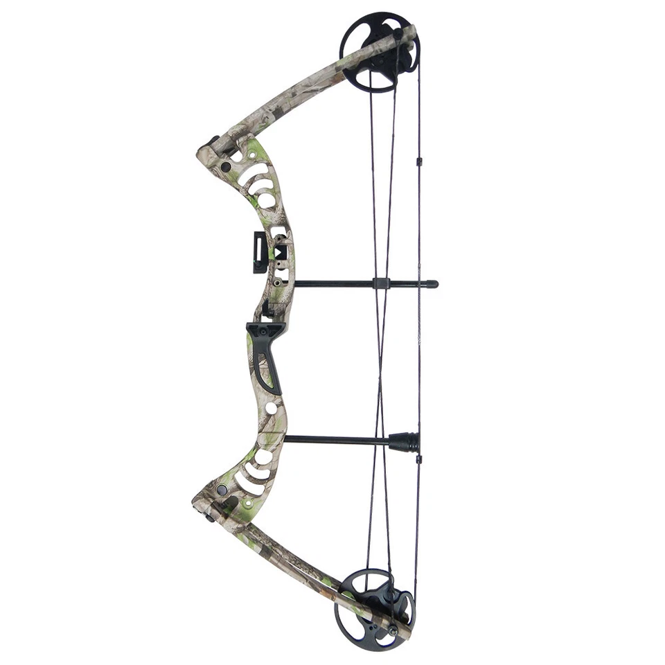 30-55 lb Black / Green / Camo Camouflage Archery Hunting Compound Bow 75 50 40 - Image 4 of 4