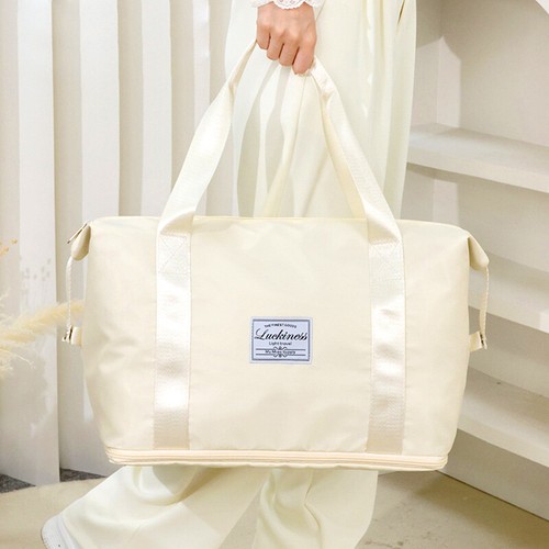 Waterproof Luggage Tote Large Gym Handbags Folding Travel Duffle Storage Bags