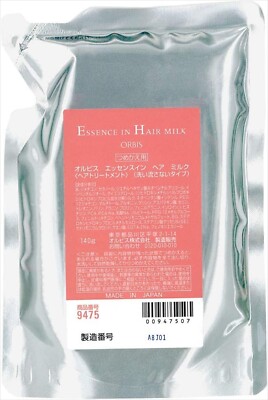ORBIS Essence In Hair Milk Refill 140g Non-Rinse Treatment Serum