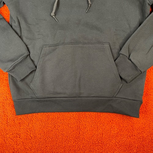 CONVERSE Hoodie Men's Medium Black Embroidered Star Chevron Fleece Pullover - Picture 3 of 10