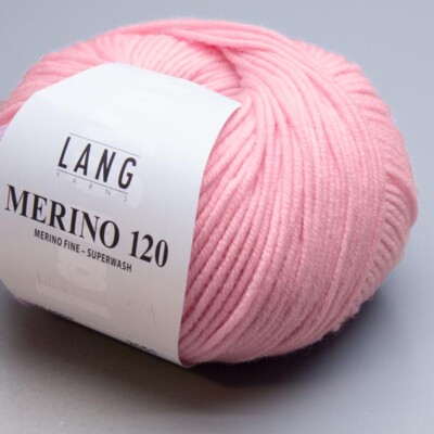 Lang Yarns Merino 120 - 9 - LL 120m / 50g - Nadelstärke 3,5 - 4