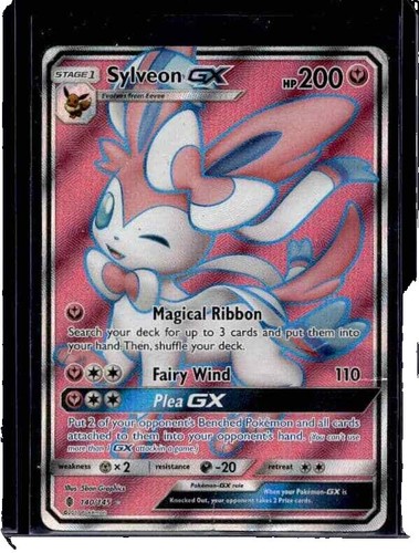 ULTRA RARE Sylveon GX 92a/145 ALTERNATE ART PROMO Pokemon Full