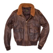 COCKPIT USA Avenger G-1 Bomber Jacket BROWN Z21P007 Made in USA