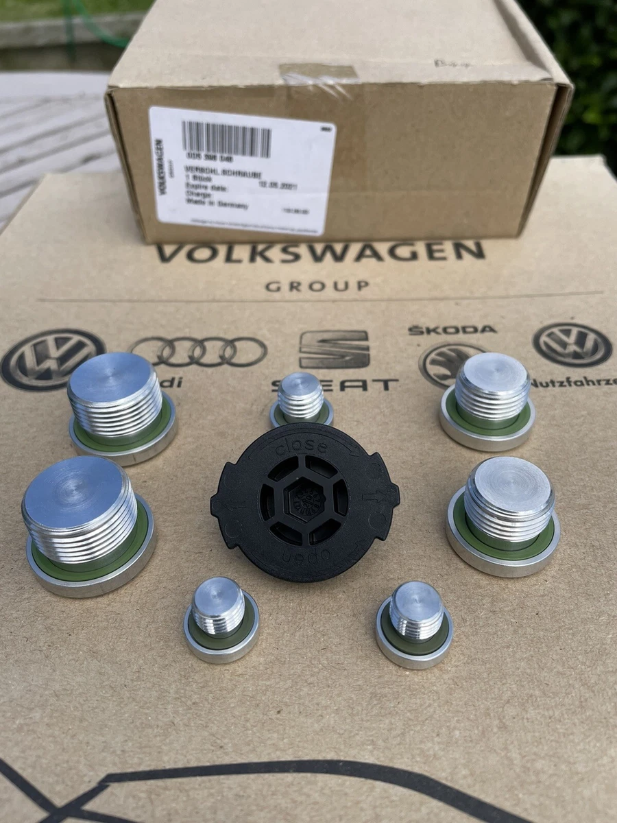 GENUINE ?️AUDI A4 AVANT B9 GEARBOX DRAIN SEALING BOLT KIT 