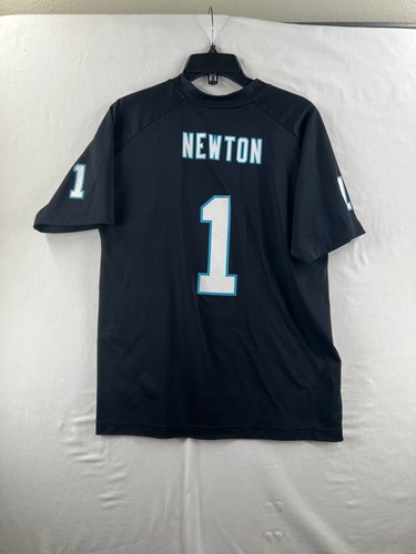 Carolina Panthers Cam Newton #1 Black Nike Jersey Youth Size XL NFL 18/20 - Picture 9 of 11