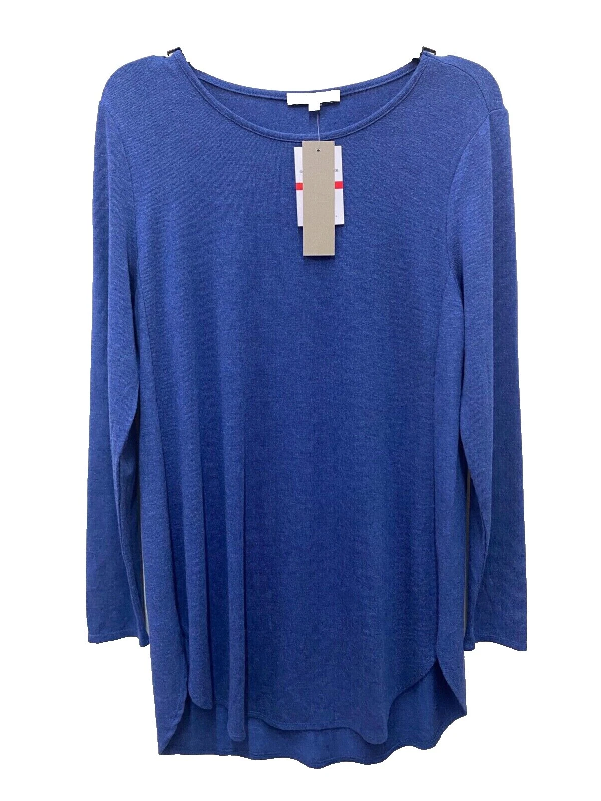 Patrón sólido Casual Joan Vass Tops para mujer