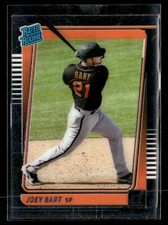 2021 Panini Chronicles #22 Joey Bart Clearly Donruss card