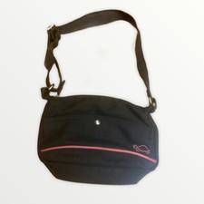 BORSA BORSETTA PICCOLA NERO ROSA CARPISA A SPALLA 22 x 16 cm