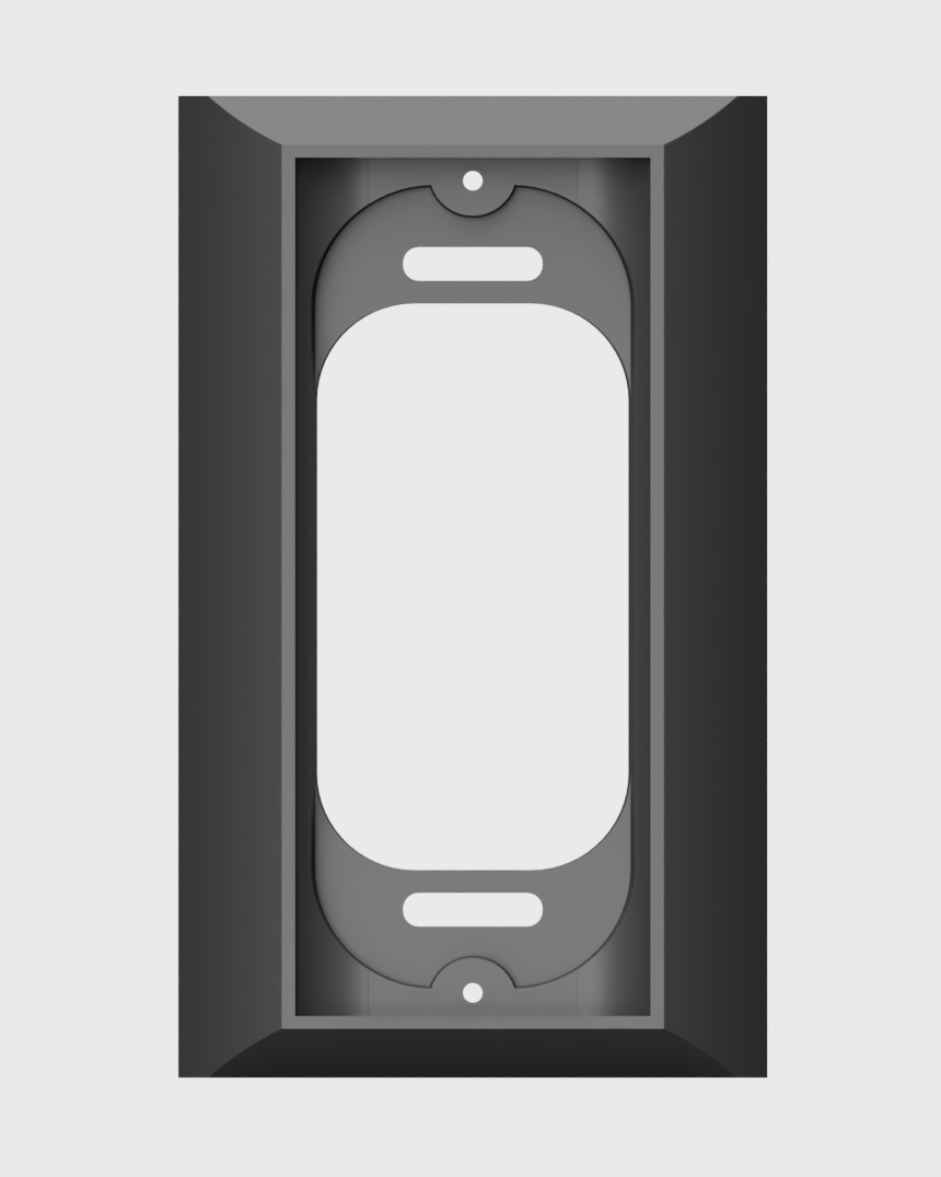 Ring PRO 2 video Doorbell 0.5" wall plate spacer. Mounting bracket eBay