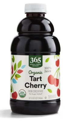 365 by Whole Foods Market Organic 100% Tart Cherry Juice, Non-GMO, 32 Fl Oz
