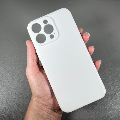 Case for iPhone 15 Pro - Snowy White | Soft Touch Silicone | Slim & Flexible - Picture 2 of 12
