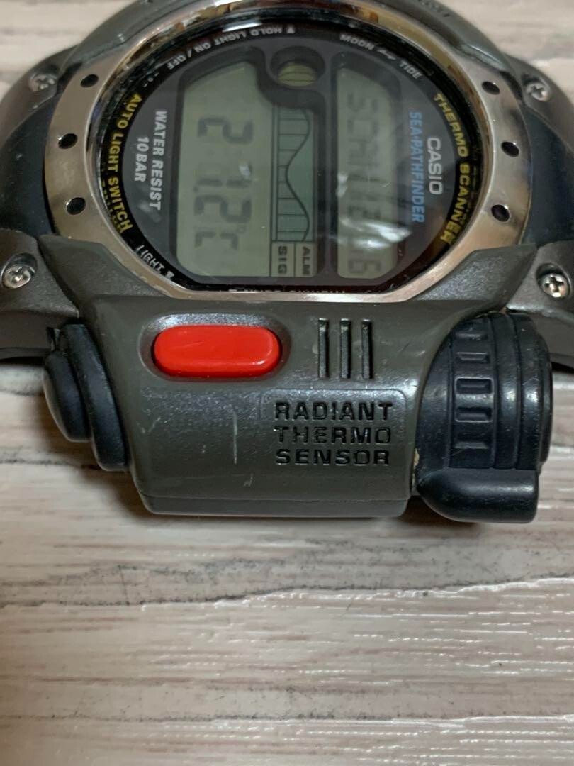 CASIO カシオ　腕時計　シーパスファインダー SPF-10 Casio SPF-10 Sea PathFinder Digital Watch with Infrared Temp