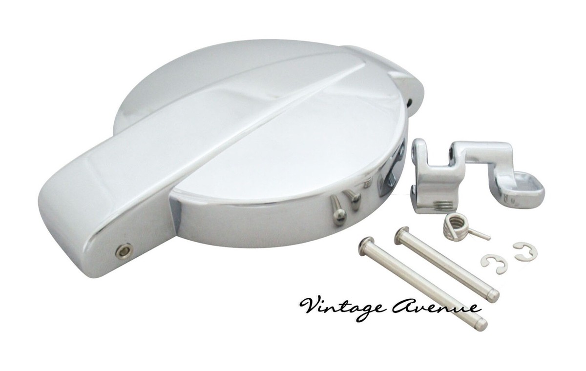 BRAND NEW HONDA CHROME FUEL GAS TANK CAP LOCK P/N: 17510-323-310
