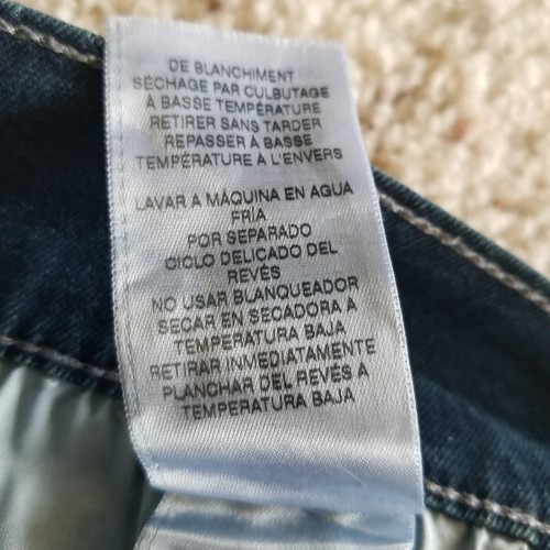 True Religion Rocco Jeans Men's 33x32 Dark Blue Wash Relaxed Skinny Stretch - Picture 9 of 17